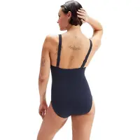 Speedo - Badeanzug für Damen (Marine/Rot)