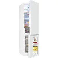 Exquisit Kühl-Gefrierkombination 377 l No Frost | Energieklasse A | leise 39 dB | digitale Temperaturanzeige | KGC5380-115-NF-040A weiss