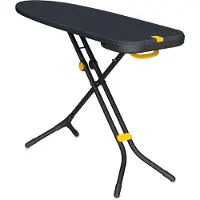 Markenlos Bügelbrett Glide Plus – 135 x 45 cm, höhenverstellbar, hitzebeständiger Dampfbügelbereich, platzsparend