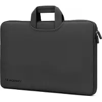 Wozinsky WNT-17B 17,3"-Laptoptasche mit ausziehbarem Neoprengriff – Schwarz
