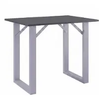 VCM Holz Bartisch Stehtisch Xona 110x50 cm