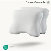 Liebscher & Bracht Premium Baumwoll-Kissenbezug (2er-Pack)