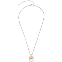 Leonardo 026257 Damen-Collier Livia 45 cm Zweifarbig