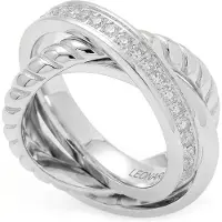 Leonardo 0271 Damen-Ring Vera mit Zirkonia