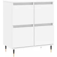 vidaXL Sideboard Weiß 60x35x70 cm Holzwerkstoff