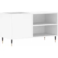 vidaXL Plattenschrank Weiß 85x38x48 cm Holzwerkstoff