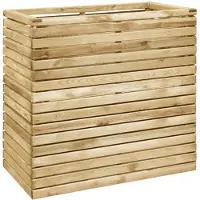 vidaXL Hochbeet 10050100 cm Imprägniertes Kiefernholz