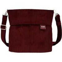 Zwei Mademoiselle M8 - Schultertasche 25 cm (cord-bordeaux)