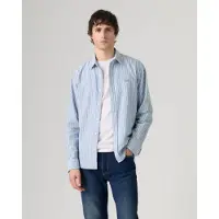 Levi's für Herren. 0085A-0003 Battery Housemark Standard-Hemd, blau (XL), Lässig, Baumwolle, Langarm