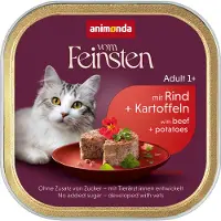 Animonda Vom Feinsten Vom Feinsten mit Rind und Kartoffeln für Katzen 100 g Futter