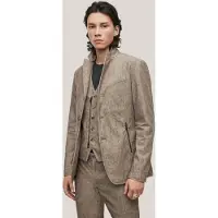 John Varvatos Slim Fit Convertible Peak Mushroom Größe: 52 | Blazer Outlet | Herren | Braun