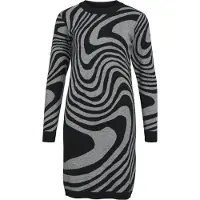 Object Objray Strickkleid Schwarz XL