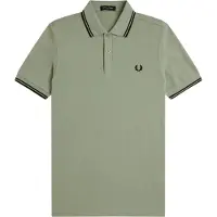 Fred perry Polo Twin Tipped M3600 Grün S23