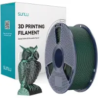 SUNLU PLA+ Silk Dual-Color Filament, 1,75mm, 1kg - Farbton: Black Green
