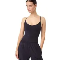 Mandala Cropped Pilates Top night sky S
