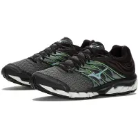 Mizuno Wave Paradox 5 Herren Laufschuh Grau/Türkis/Grün Größe 10