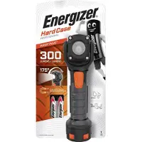 Energizer Hard Case Pro 2AA Schwenkbare Taschenlampe, P.300Lm