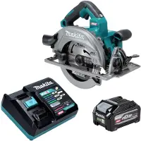 Makita HS 003 GU101 Akku Handkreissäge 40 V max. 190 mm Brushless + 1x Akku 4,0 Ah + Ladegerät