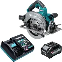 Makita HS 003 GM101 Akku Handkreissäge 40 V max. 190 mm Brushless + 1x Akku 4,0 Ah + Ladegerät