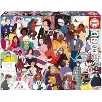 Educa Emblematisches Frauenpuzzle 1000 Stücke Mehrfarbig Kinder Mehrfarbig One Size