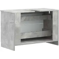 vidaXL Waschbeckenschrank UTRECHT Betongrau 82 x 41 x 56 cm