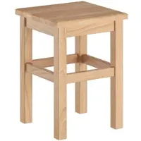 Erst-Holz Hocker Holzhocker Sitzhocker Buche massiv natur ohne Lehne V-90.71-46