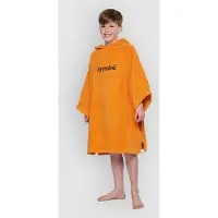 Dryrobe Towel Robe Organic Kids 5-9 Surf Poncho orange Gr. Uni