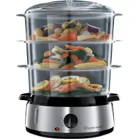 Russell Hobbs Cook@Home Dampfgarer edelstahl/schwarz; 19270-56