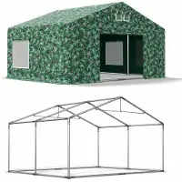 Das Company Summer Party Tent 3x4 Grüne Camuflage SUMMER FLOOR CAMO