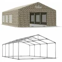 Das Company Summer Party Tent 5x8 Sand SUMMER PLUS CAMO