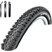 Schwalbe 1 x Fahrradreifen Rapid Rob 29 x 2,25 (57-622) Schwarz inkl. Reifenheber