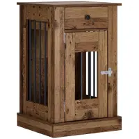 vidaXL Hundekäfigmöbel Altholz 50 x 47,5 x 80 cm Holzwerkstoff