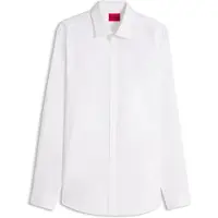 HUGO Kallo 10282504 Red Langarmhemd