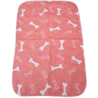 OEM Trainingsmat aus Kunststoff für Hunde - 3-Lagiges Design - Wasserabweisend - Absorbierend - Wartungsleicht - Cartoon-Design - Hundebett