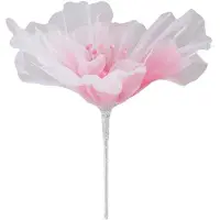 OEM Kunstzijde Gaasbloem 50 cm - Dekoration für Geburtstag und Hochzeit - Zart und dauerhaft - Kunstblume