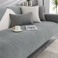 OEM Chenille-Teppich für Hunde und Katzen - 90 x 210 cm - Antikrassel - 3 Zonen - Geschützt gegen Kratzer