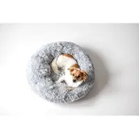 OEM Hochbeet für Hunde/Katzen 50 x 50 cm - Runde Form - Weich Polyester - Wasserabweisendes Oxford - Geeignet für Hunde/Katzen - Erhöhte Kanten - Tierbett
