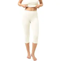 Mey Leggings 3/4 lang Serie Wool&Silk Weiss | Größe 38
