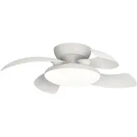 ROSSINI ILLUMINAZIONE GORO LED-Deckenventilator 45 W mit faltbaren Flügeln CCT 2700–5000 K IP20 – Fernbedienung und Winterfunktion inklusive – Rossini Group