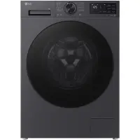 LG F4WX709YB Frontlader-Waschmaschine - 9 kg, 1400 U/min, AI DD, TurboWash 360, Mattschwarz