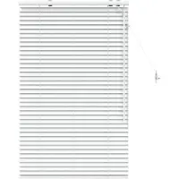 vidaXL Venezianische Jalousie Weiß 85 x 130 cm 35 mm