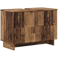 vidaXL Waschbeckenschrank EDE Altholz 82 x 41 x 59 cm Holzwerkstoff