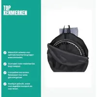 OEM Elektrische Fahrradtas - Wasserfest - Einradschutz - Rucksackfähigkeit - Fahrradtasche - Leichtgewicht Nylon - Fahrradträger