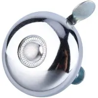 OEM Retro Fietsbel - Klassieke Geluid - Zilver - Fietstoeter - Geschikt voor elke fiets