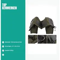 OEM Fahrradtasche mit großer Kapazität, wasserdicht, aus Canvas/Leer, robuste Konstruktion, Fahrradzubehör