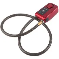 OEM Smartes Fahrradschloss - Bluetooth-Sicherheit - 105 dB Alarm - App-basierte Steuerung - Schwarz