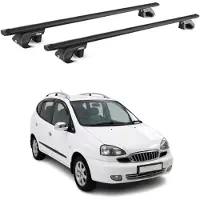 Aurilis Dachträger Grundtäger für Daewoo Tacuma 2000-2004 Pre-FL 90kg Alu Schwarz