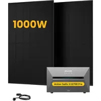 Anker SOLIX Solarbank 3 E2700 Pro, mit 2 x 500W Bifaziale Solarmodule, by Powerness - 2.7kWh / ohne Zubehör / Powerness Express (Lieferzeit: 5-14 Werktage)