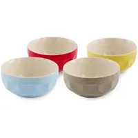 Pols Potten Frühstücksschüssel La Marzocco Polygon Multi-colour 720 ml (4er Set)