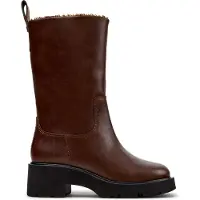 Camper für Damen. K400843-002 Hohe Stiefel aus Leder Milah braun (36), 3 bis 5 cm, Keine, Lässig
